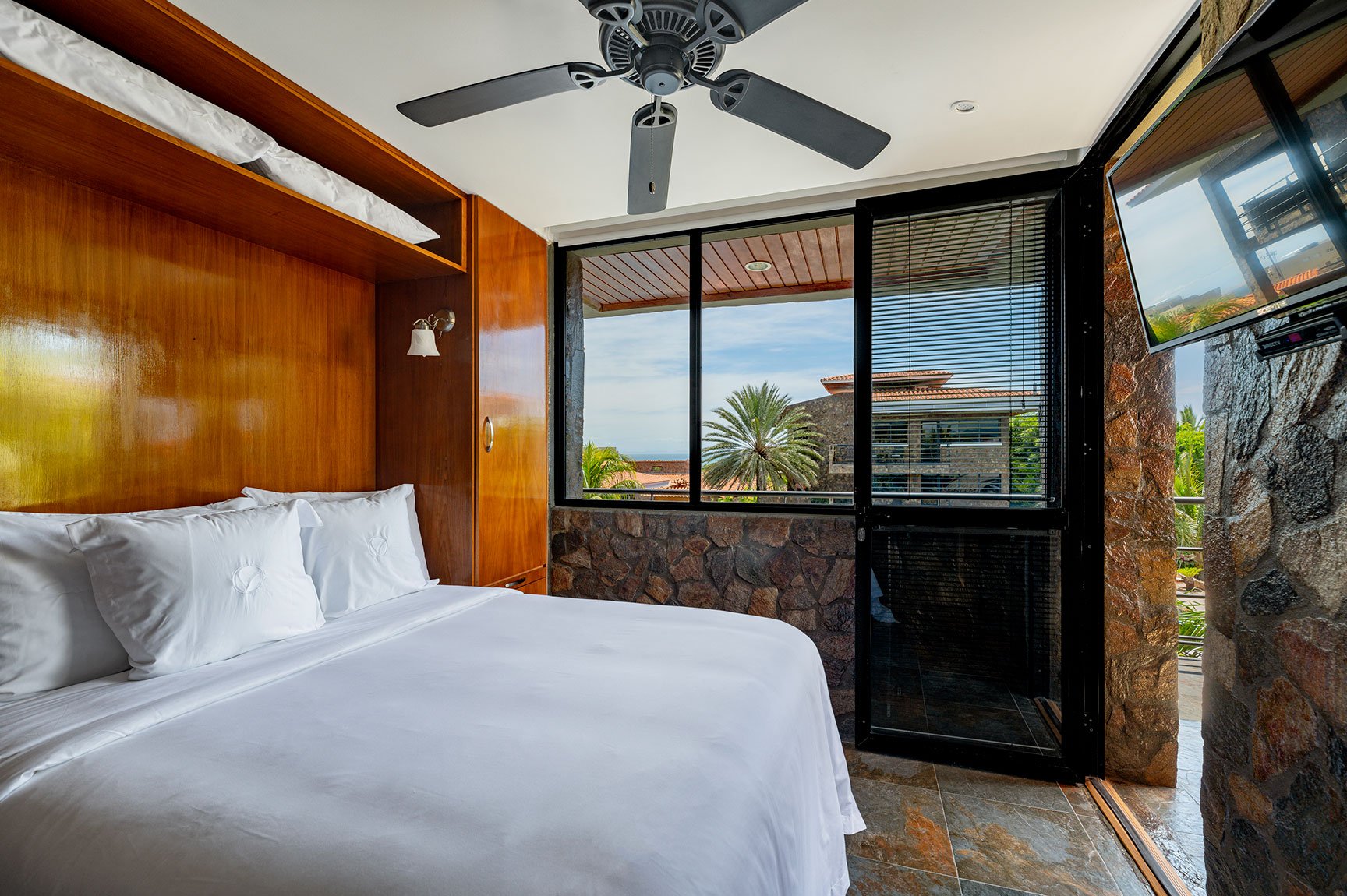 The The Main Bedroom in the Double Deluxe Suite at Vientos del Caribe