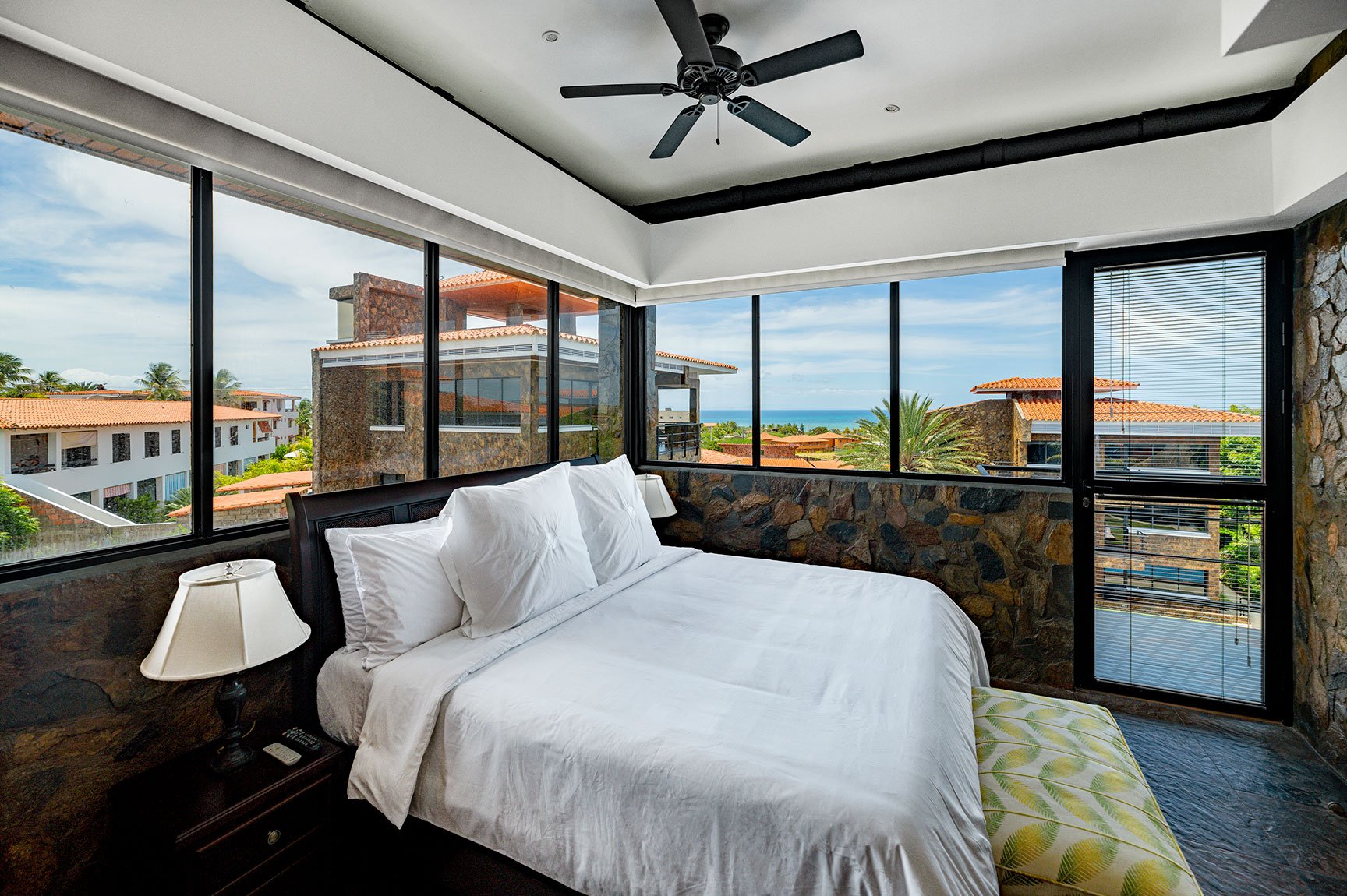 The Master Bedroom in the Grand Suite at Vientos del Caribe
