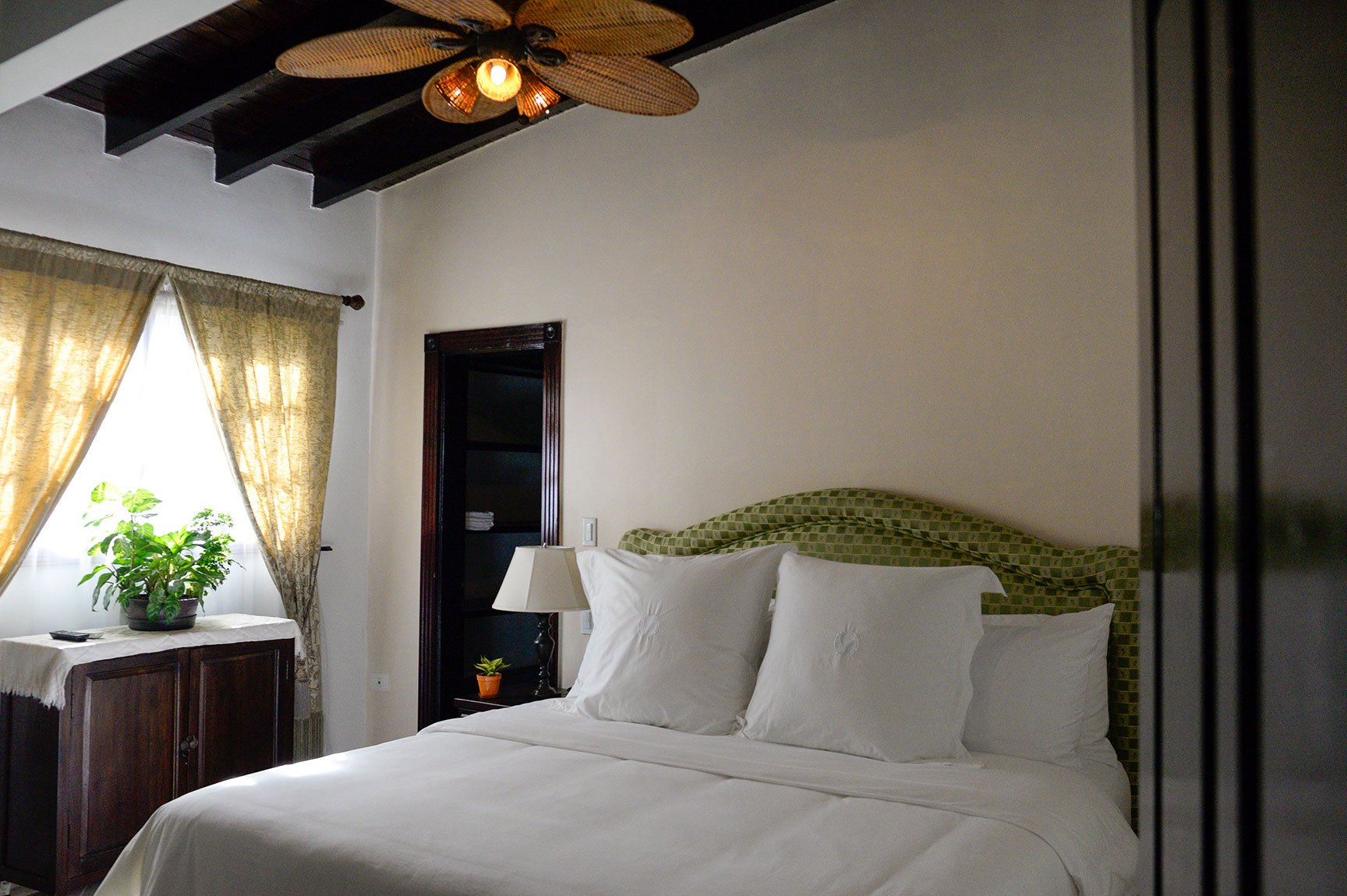 The Main Bedroom in the Villa at Vientos del Caribe