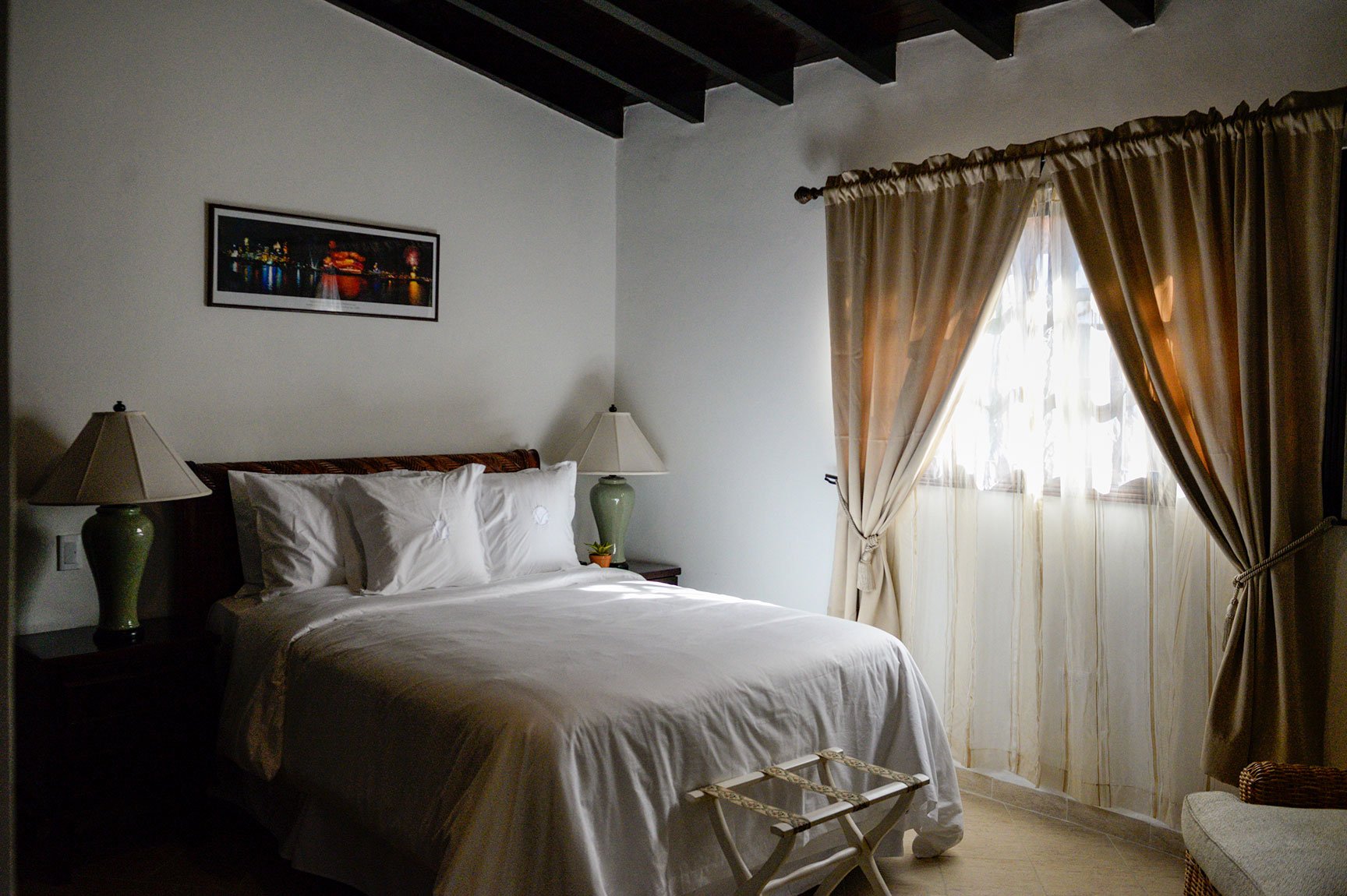 The 2nd Bedroom in the Villa at Vientos del Caribe